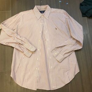 Ralph Lauren Purple Striped classic fit shirt